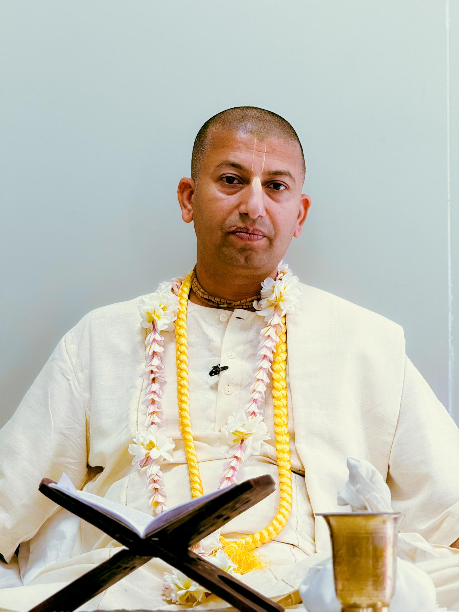 H.G Aparimay Shyam Das - Temple President